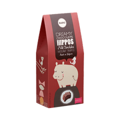Dreamy Chocolate Hippos - Hazelnut Truffle
