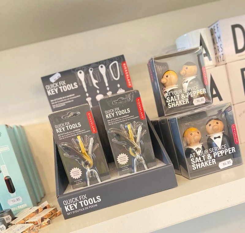 Sleutelhanger met enkele gereedschappen