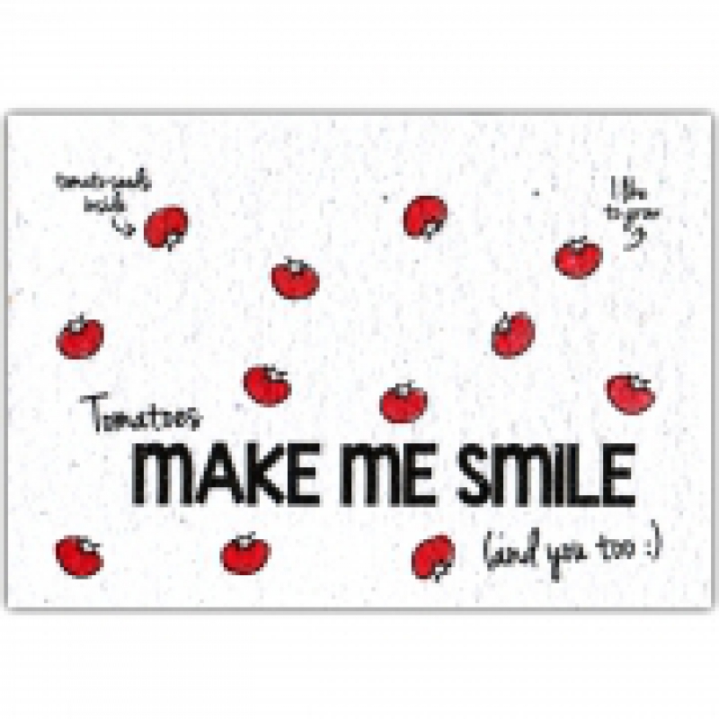 Tomatoes MAKE ME SMILE (and you too:)