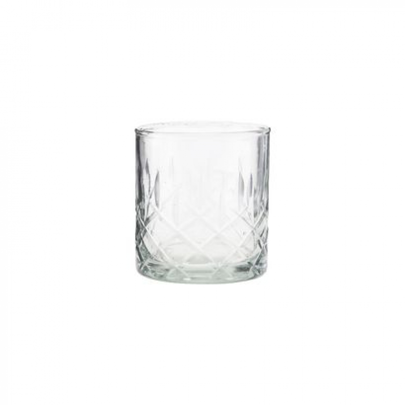 Whisky glas, Vintage, dia: 8 cm, h: 9 cm
