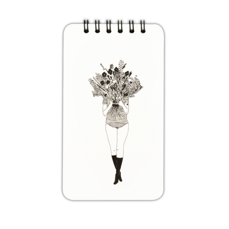 wiro notebook flower girl